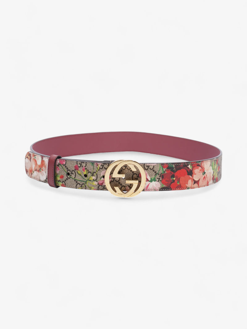  Gucci Blooms Belt GG Bloom / Gold Canvas 90cm / 36