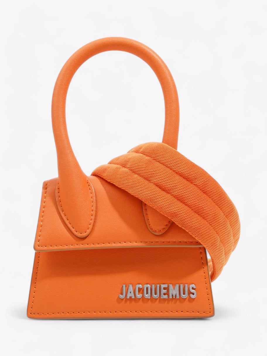 Jacquemus Le Chiquito Homme Orange Leather Image 1