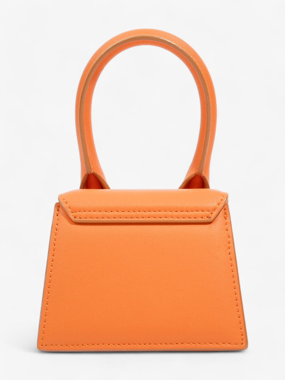 Jacquemus Le Chiquito Homme Orange Leather Image 4