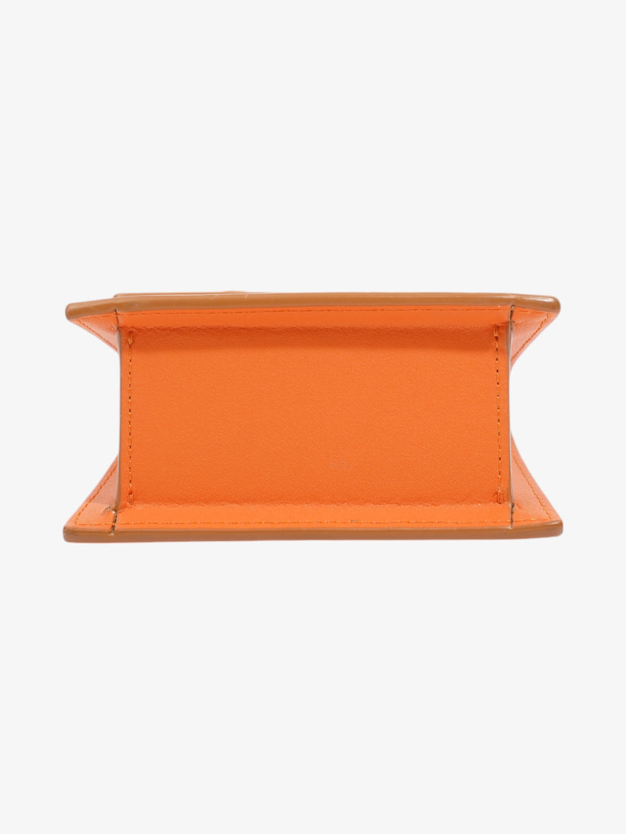 Jacquemus Le Chiquito Homme Orange Leather Image 6