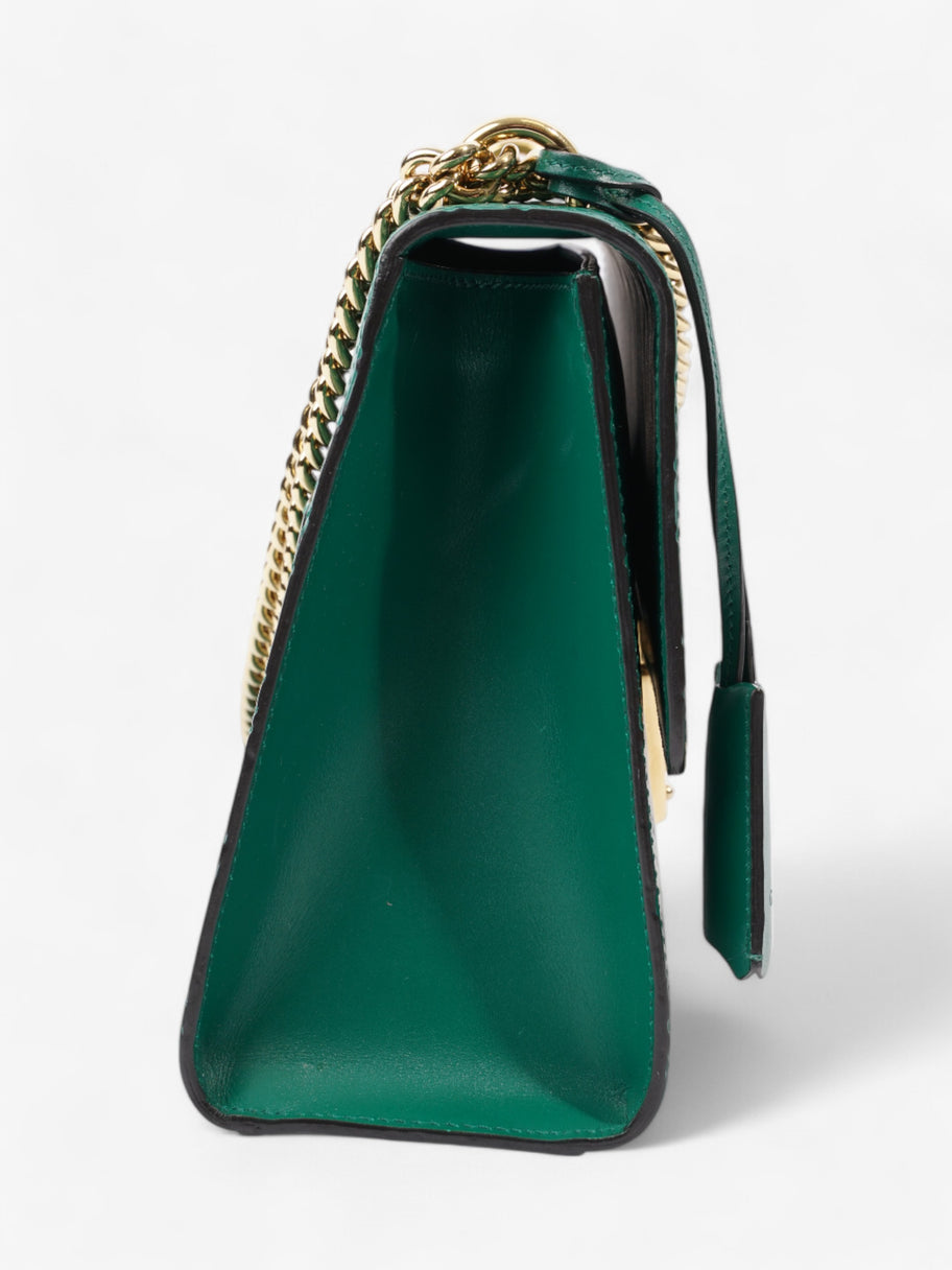 Gucci Padlock Emerald Calfskin Leather Medium Image 3