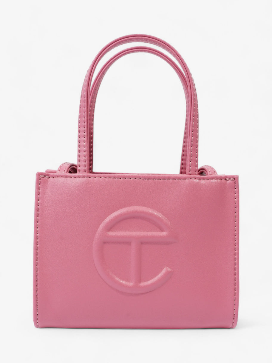 Telfar Small Shopping Tote Dusty Pink Polyurethane Image 1