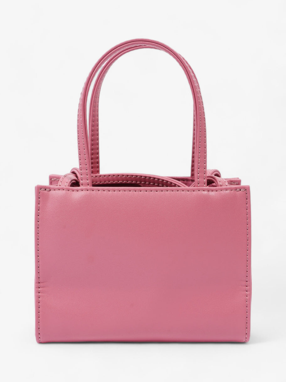 Telfar Small Shopping Tote Dusty Pink Polyurethane Image 4