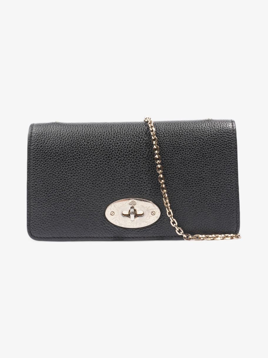 Mulberry Bayswater Wallet On Chain Black Leather Image 1