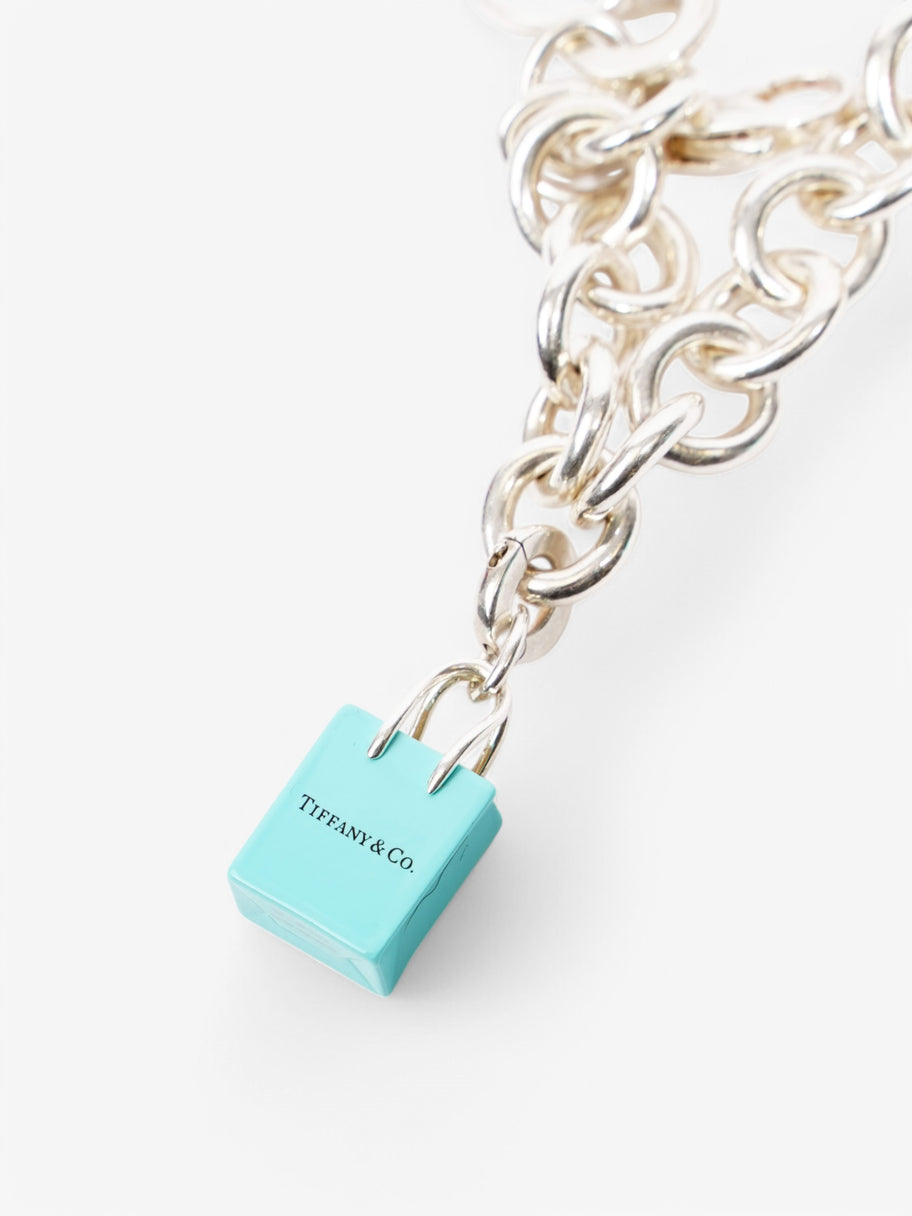 Tiffany and Co Return to Tiffany Charm Bracelet Silver / Tiffany Blue Silver Sterling Image 4