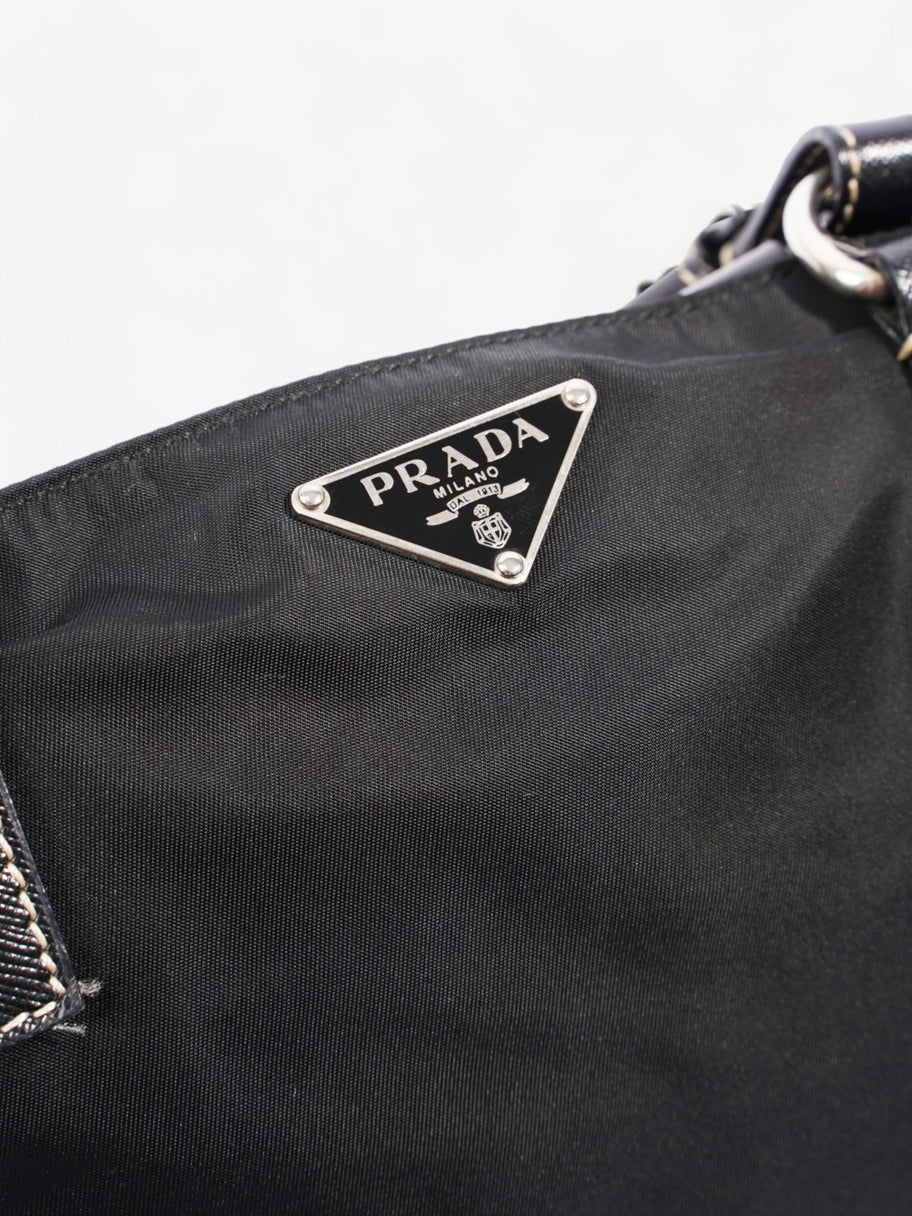 Prada Shopping Handle Double Zip Black Re Nylon Image 6