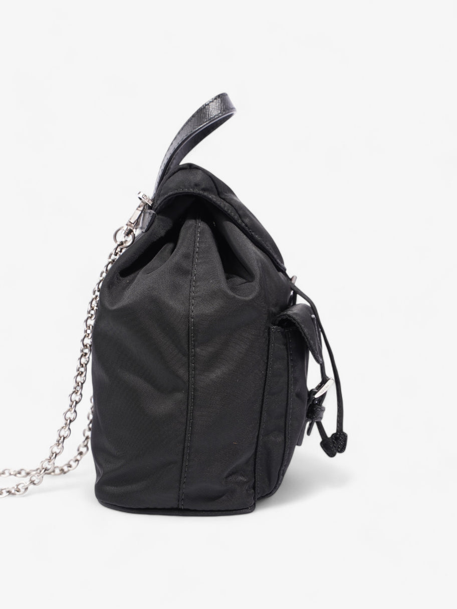 Prada Vela Backpack Black Nylon Mini Image 5