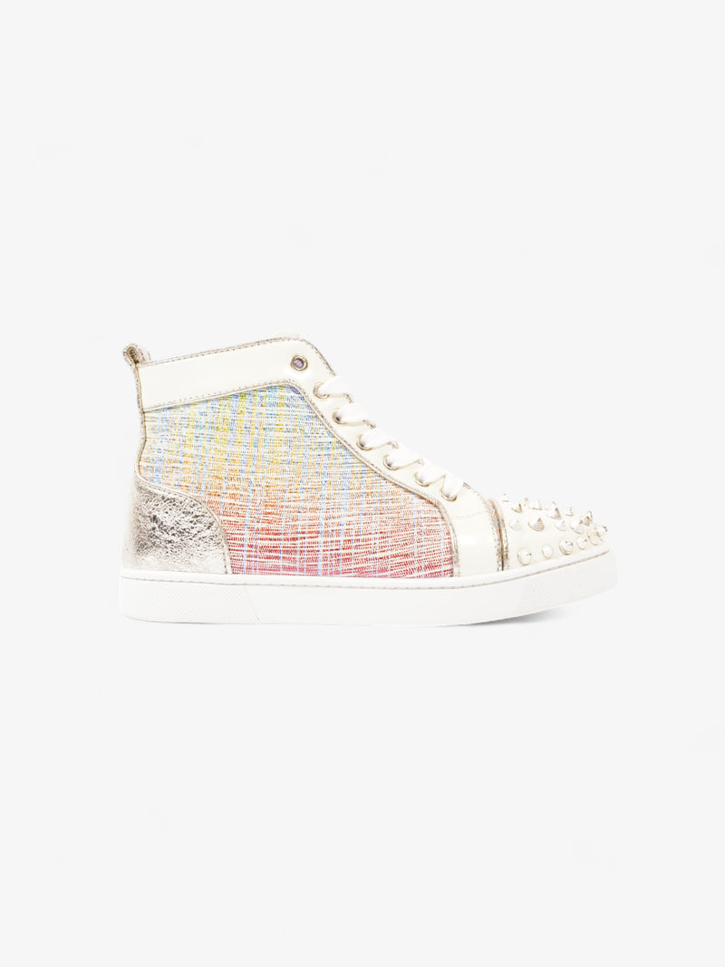  Lou Degra Spikes  White / Multicolour  Patent Leather EU 36 UK 3