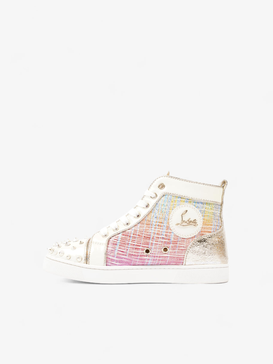 Lou Degra Spikes  White / Multicolour  Patent Leather EU 36 UK 3 Image 3