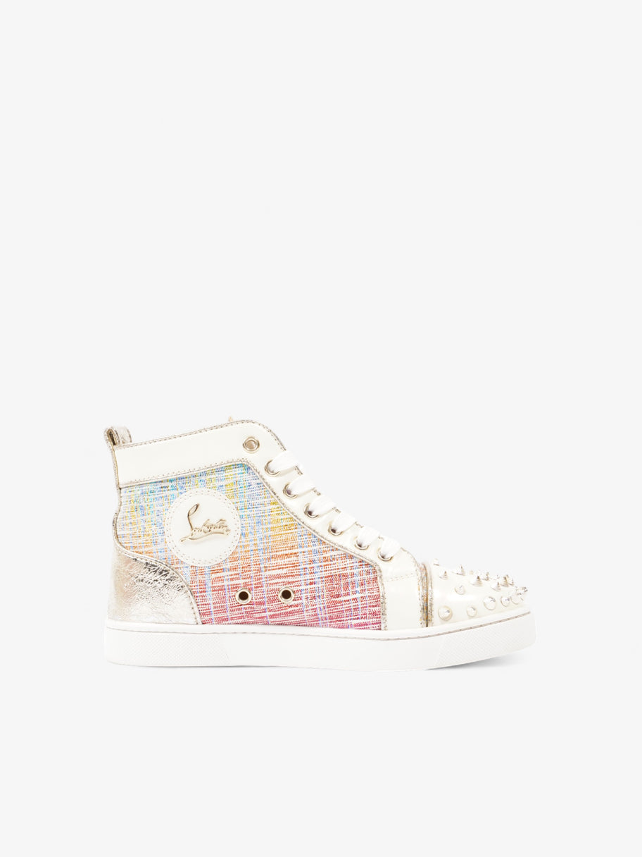 Lou Degra Spikes  White / Multicolour  Patent Leather EU 36 UK 3 Image 4