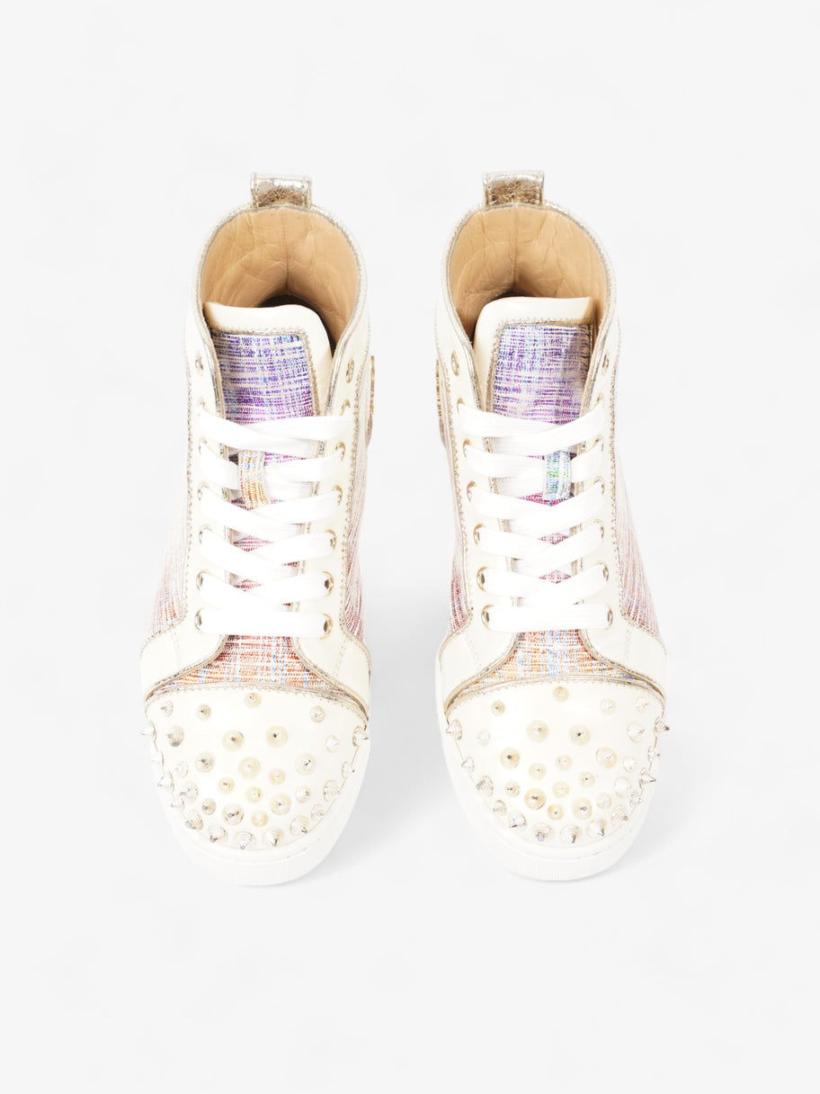 Lou Degra Spikes  White / Multicolour  Patent Leather EU 36 UK 3 Image 8