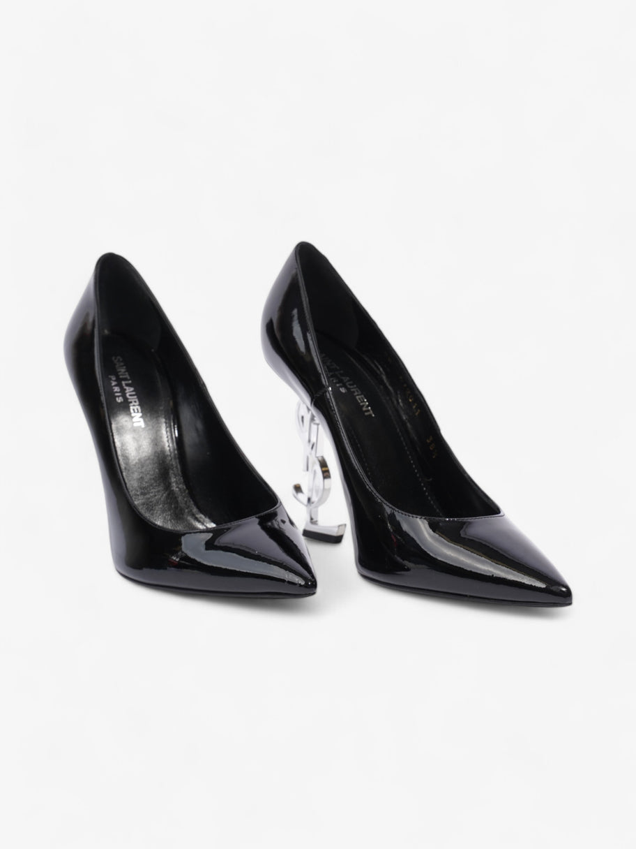 Saint Laurent Opyum Heels 110 Black Patent Leather EU 38.5 UK 5.5 Image 2