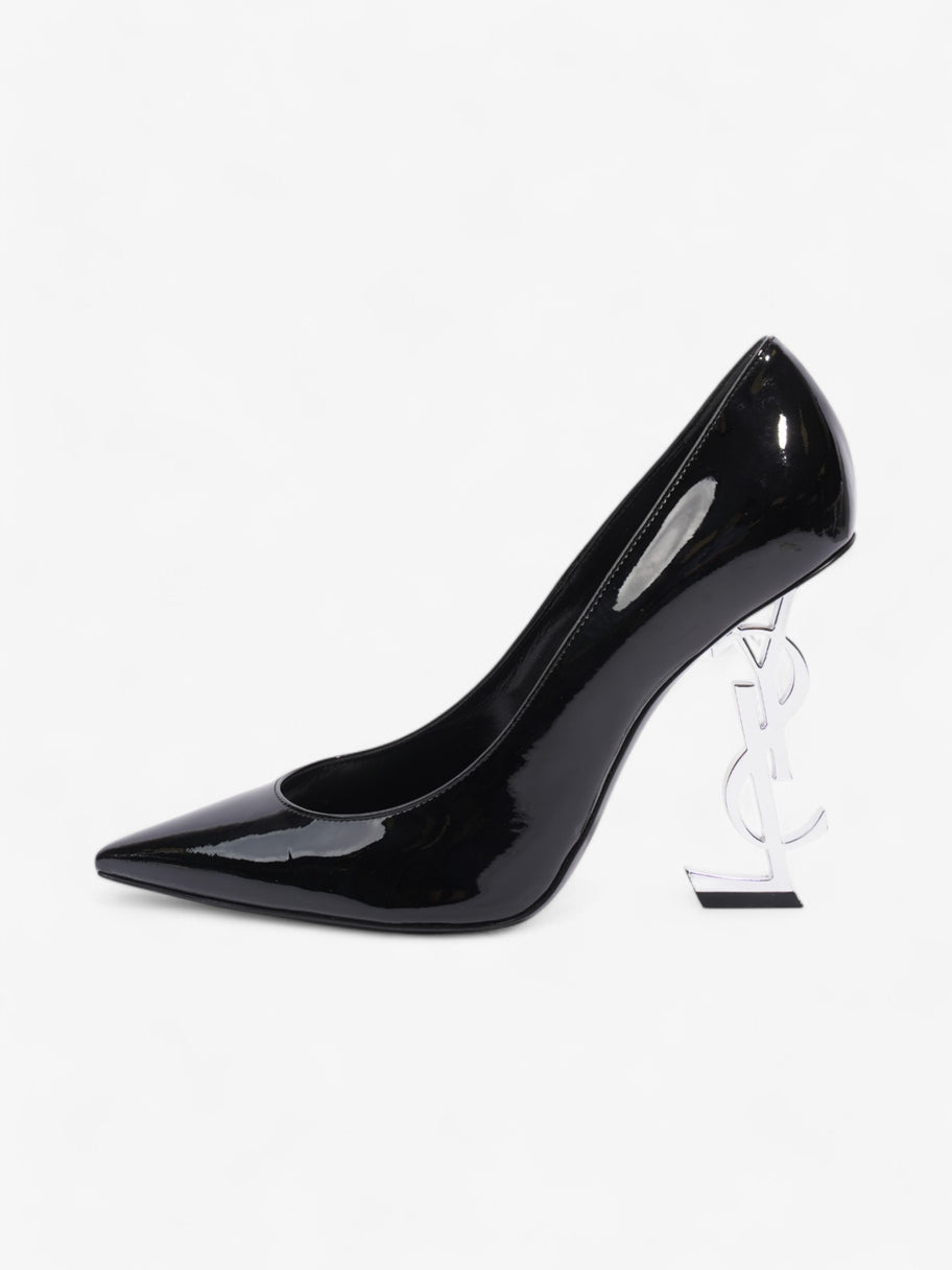 Saint Laurent Opyum Heels 110 Black Patent Leather EU 38.5 UK 5.5 Image 5