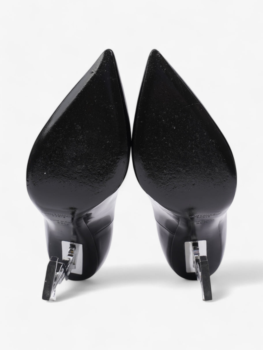 Saint Laurent Opyum Heels 110 Black Patent Leather EU 38.5 UK 5.5 Image 7