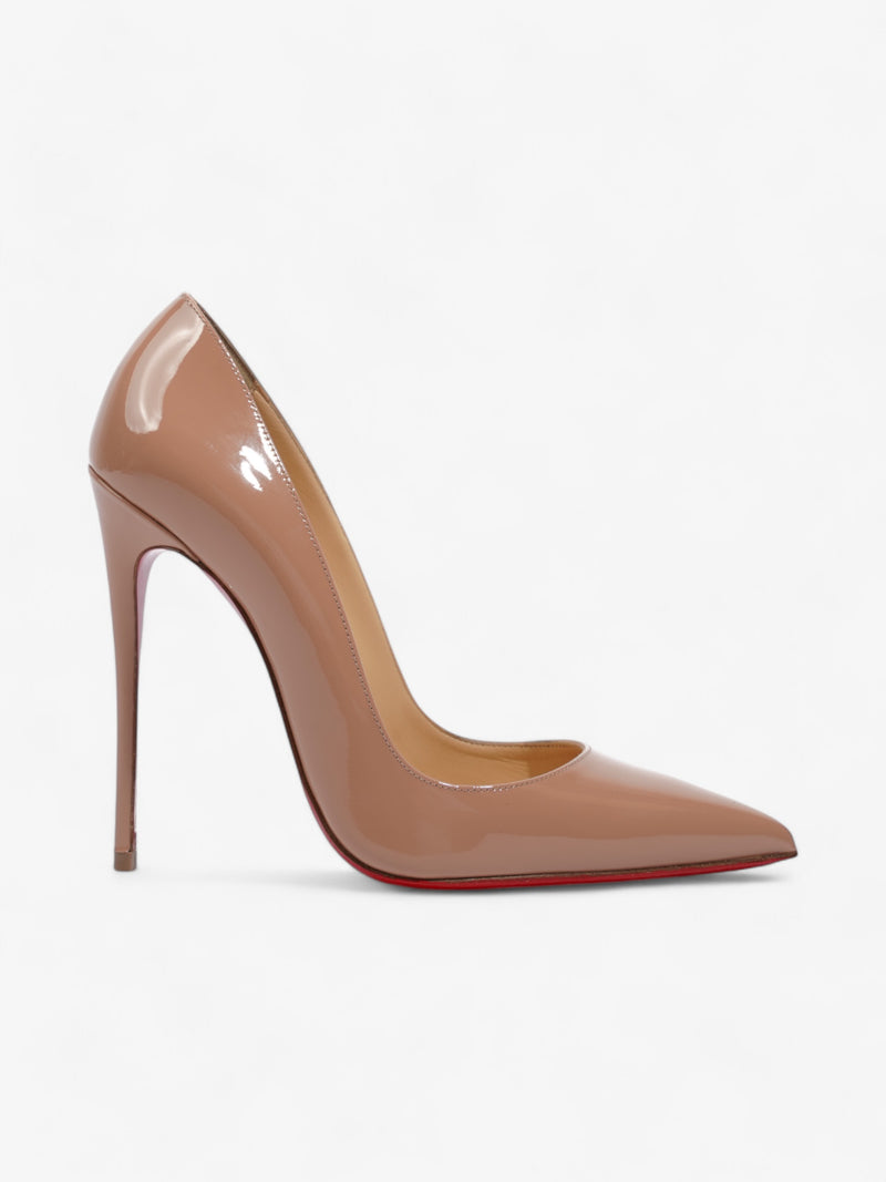  Christian Louboutin So Kate 120mm Nude Patent Leather EU 38.5 UK 5.5