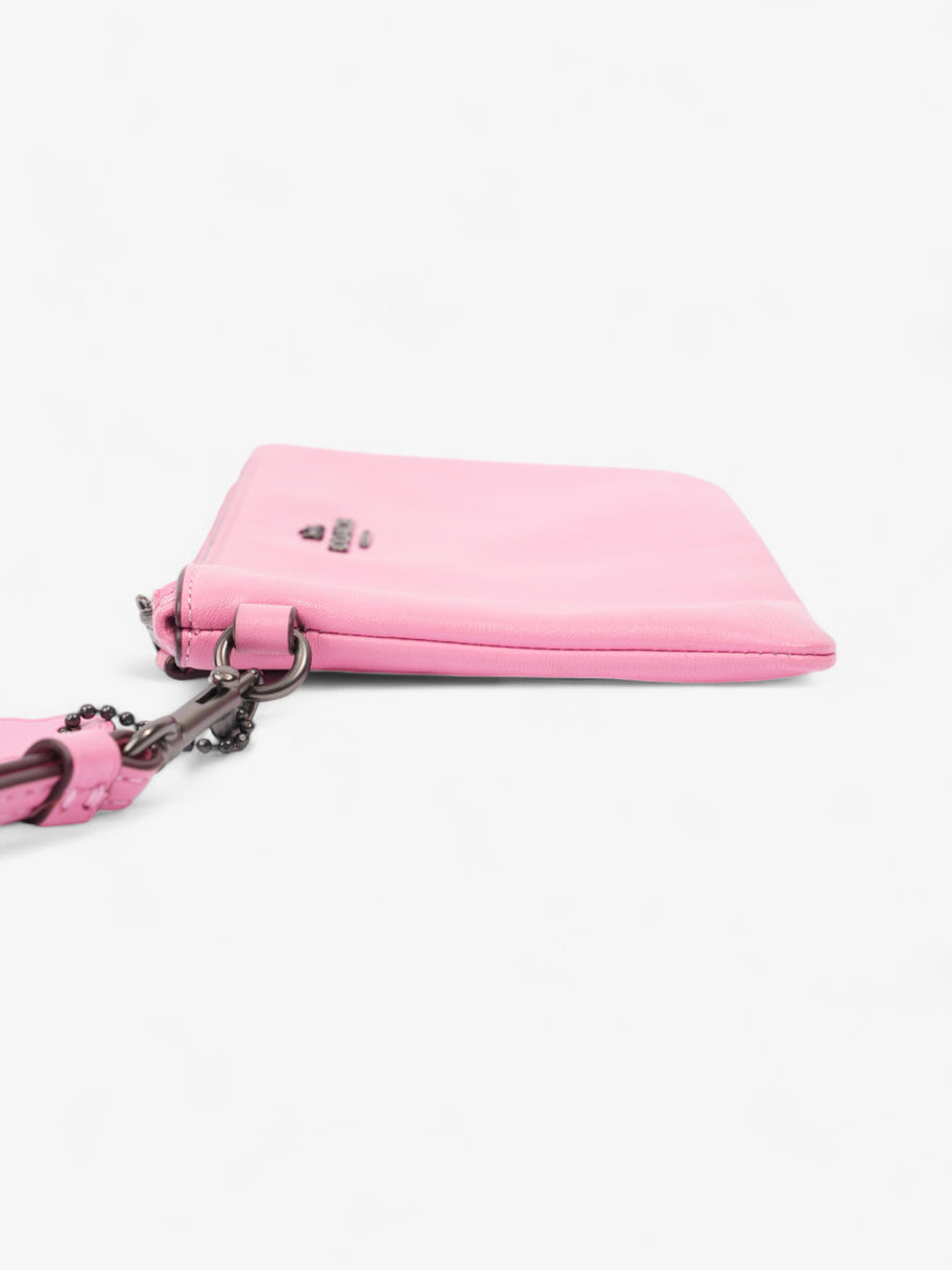 Coach Wristlet Pink Leather Image 4