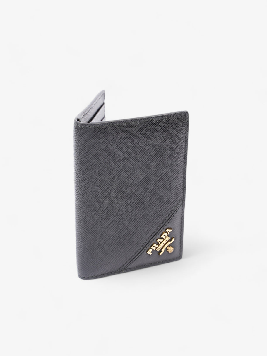 BiFold Wallet Black Saffiano Leather Image 5