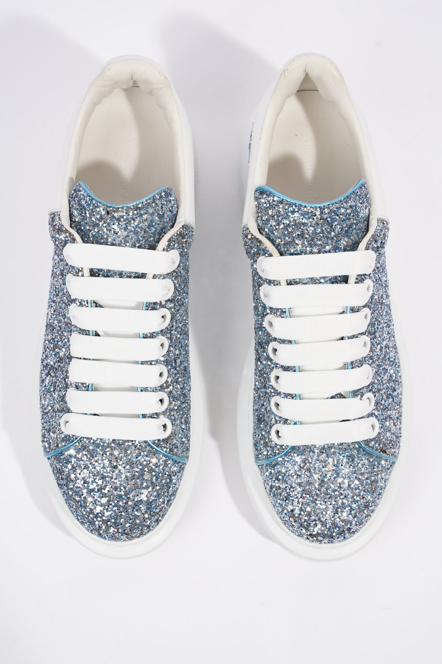 Blue glitter alexander mcqueen's online