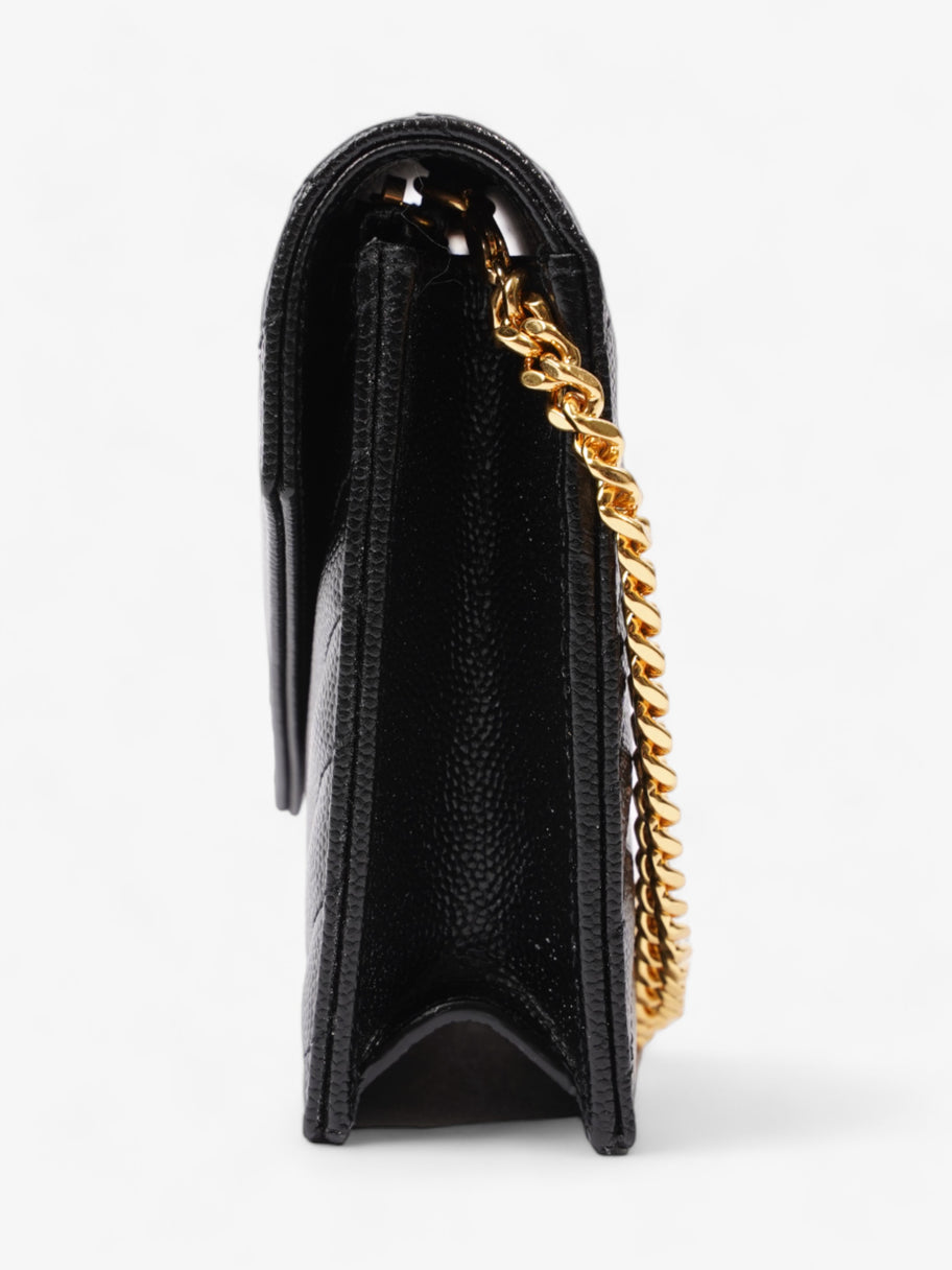 Saint Laurent Cassandra Black Matelasse Leather Image 3