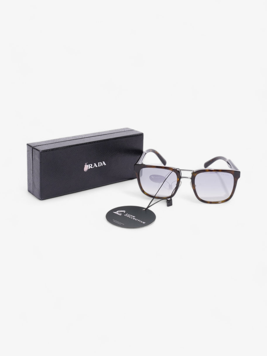 Prada Square Sunglasses Brown  Acetate 145mm Image 8