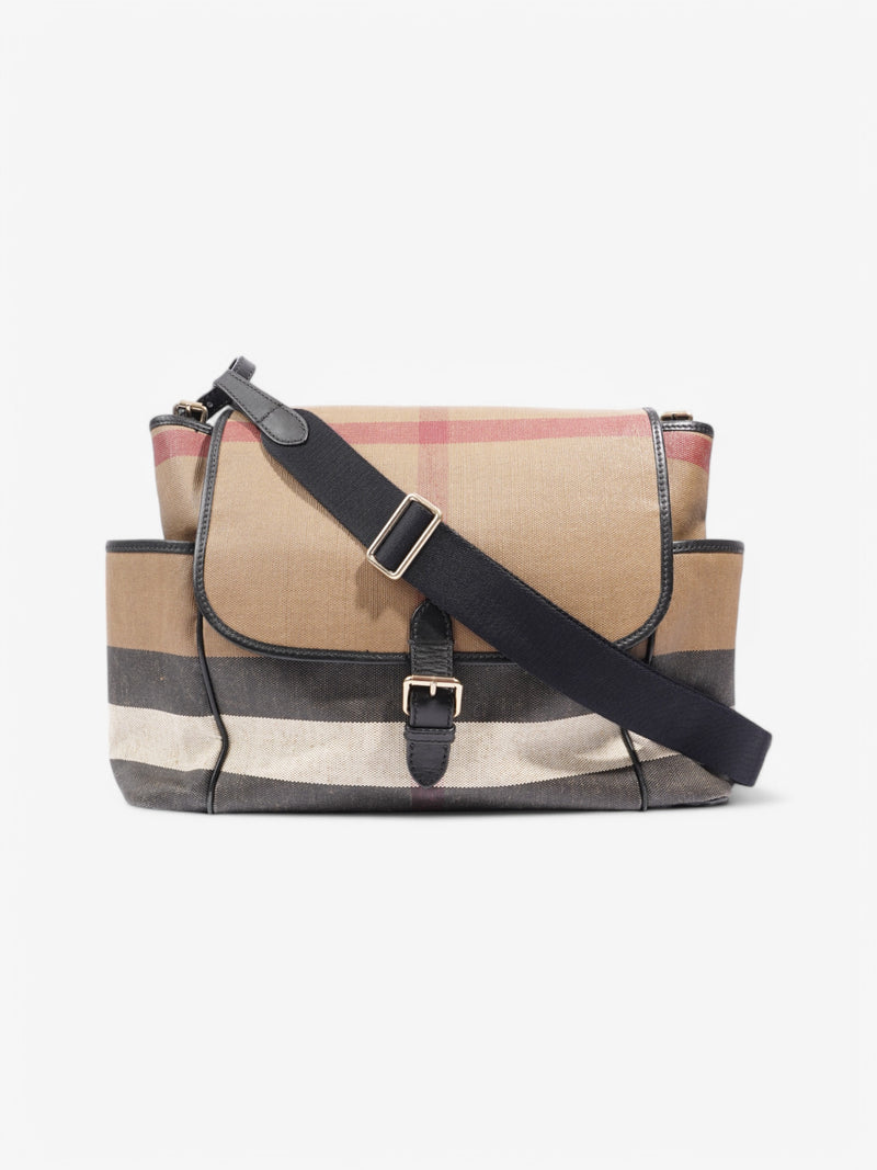  Burberry Changing Bag Check Canvas