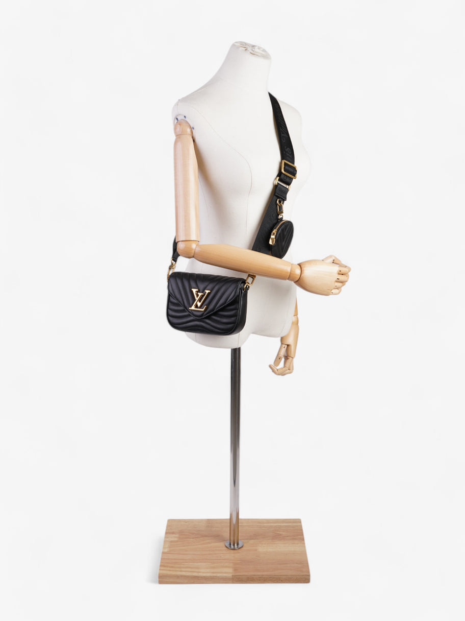 Louis Vuitton New Wave Multi-Pochette Black Calfskin Leather Image 2