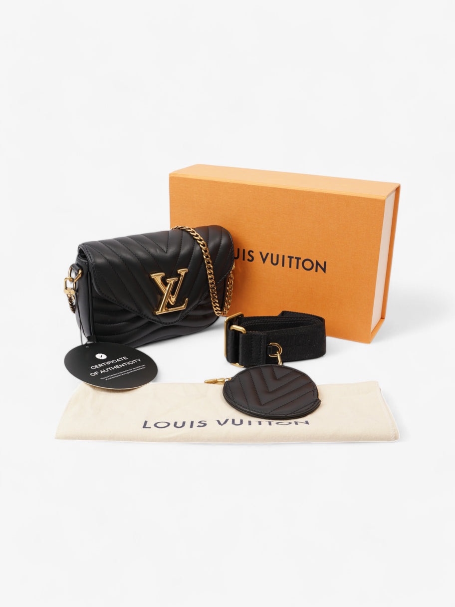 Louis Vuitton New Wave Multi-Pochette Black Calfskin Leather Image 11