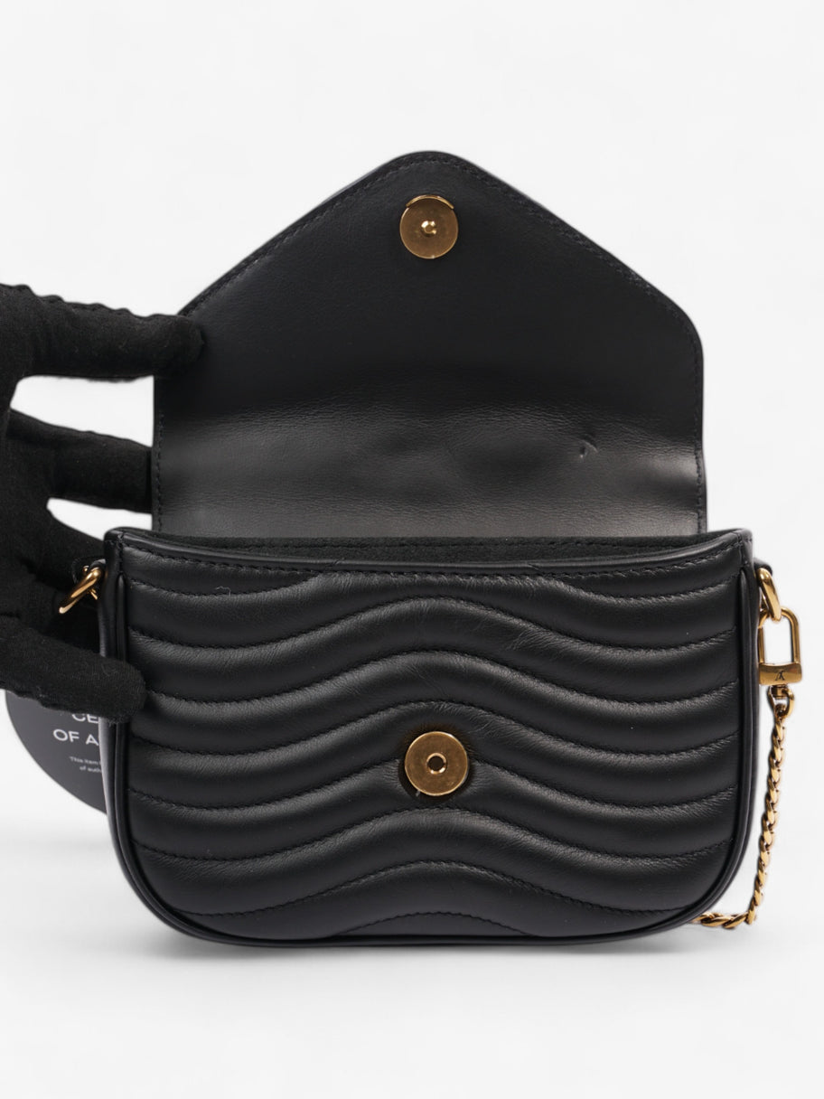 Louis Vuitton New Wave Multi-Pochette Black Calfskin Leather Image 8