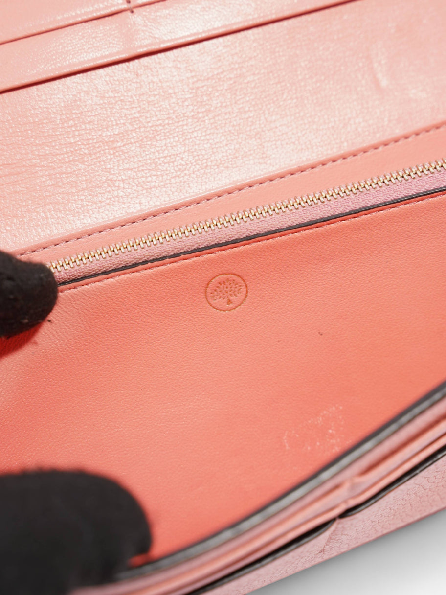 Continental Wallet Pink Leather Image 10
