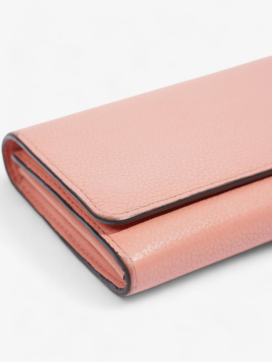 Continental Wallet Pink Leather Image 13