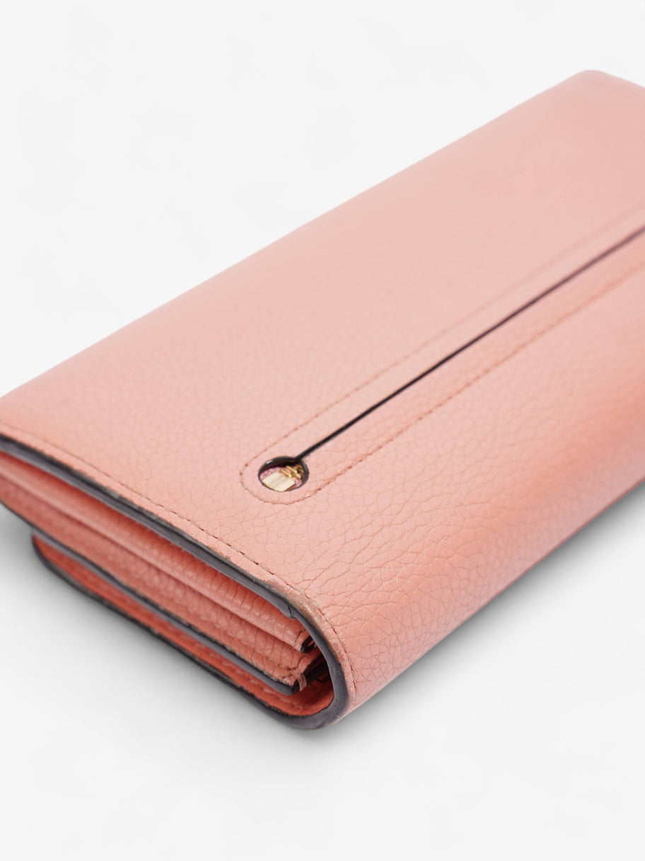 Continental Wallet Pink Leather Image 15