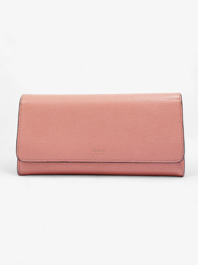  Continental Wallet Pink Leather