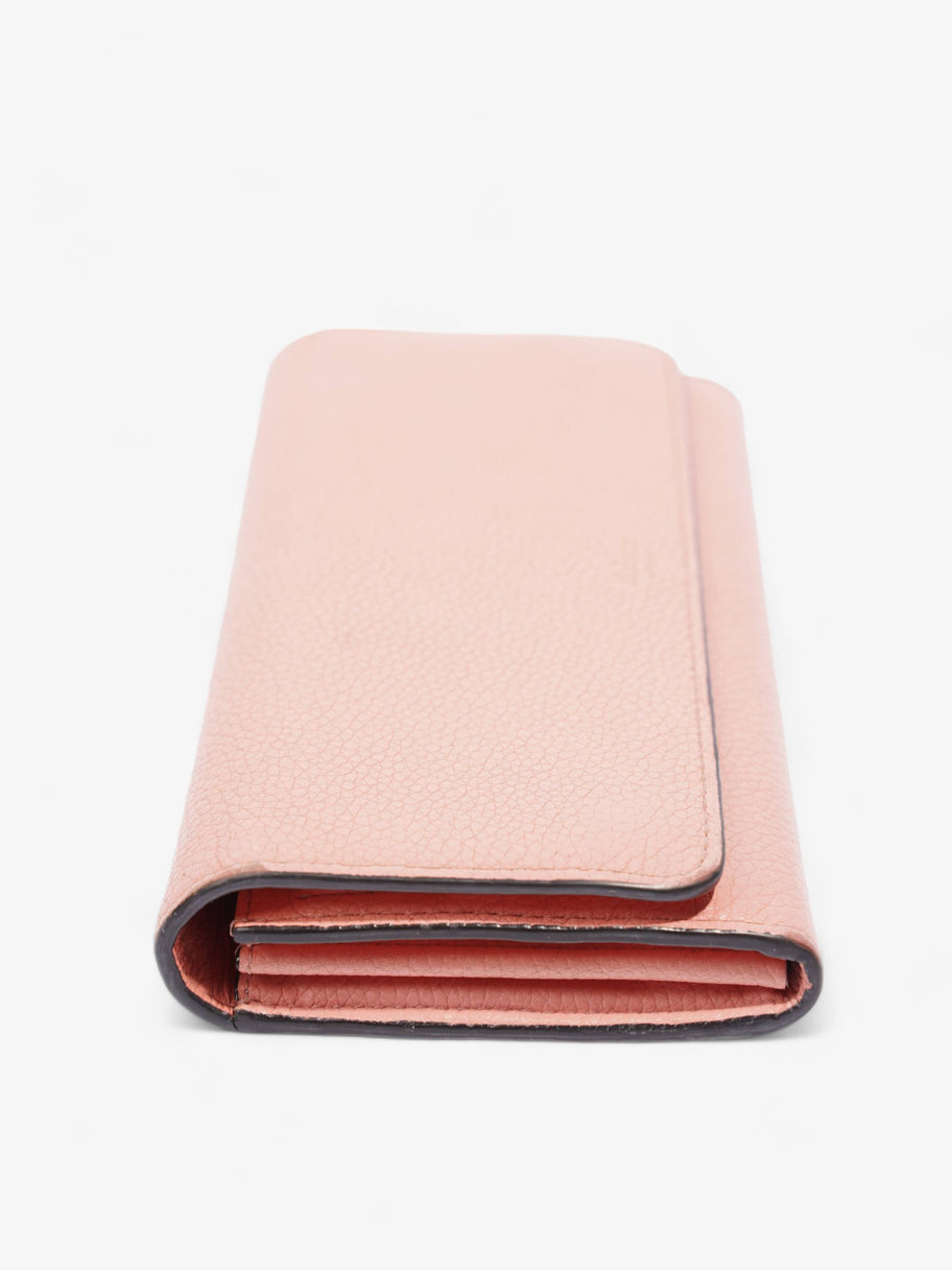 Continental Wallet Pink Leather Image 5