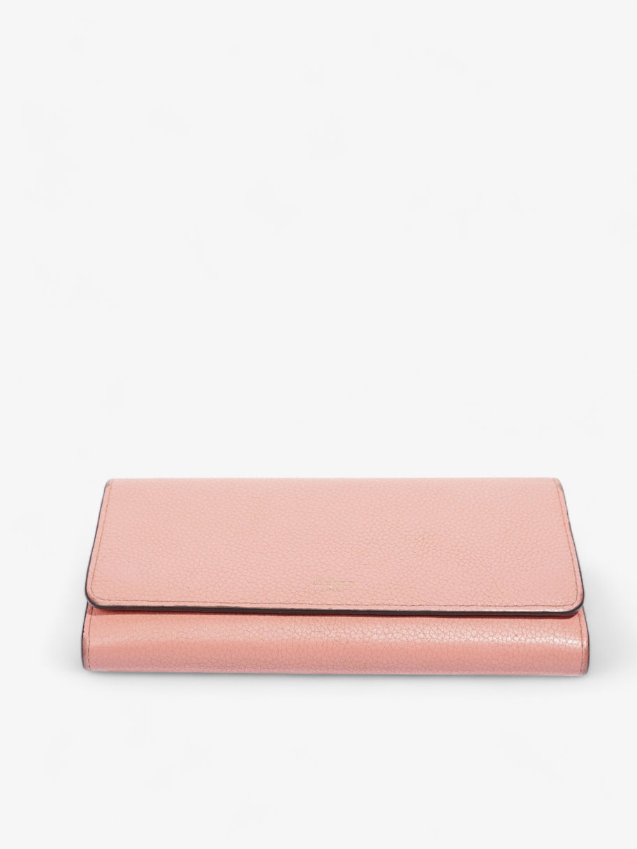 Continental Wallet Pink Leather Image 6