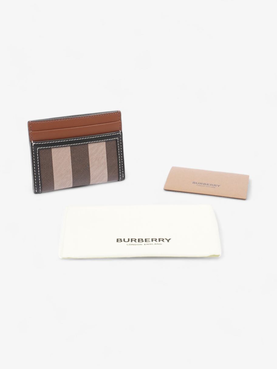 Burberry Sandon Card Case Dark Birch Brown Polyurethane Image 6