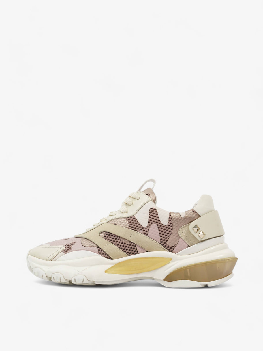 Bounce Camo Sneakers White / Pink Camo / Cream Mesh EU 39 UK 6 Image 3