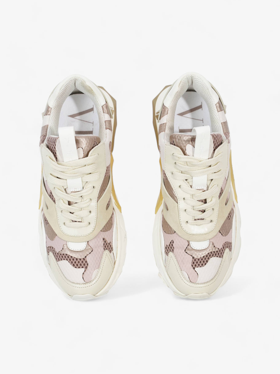 Bounce Camo Sneakers White / Pink Camo / Cream Mesh EU 39 UK 6 Image 8