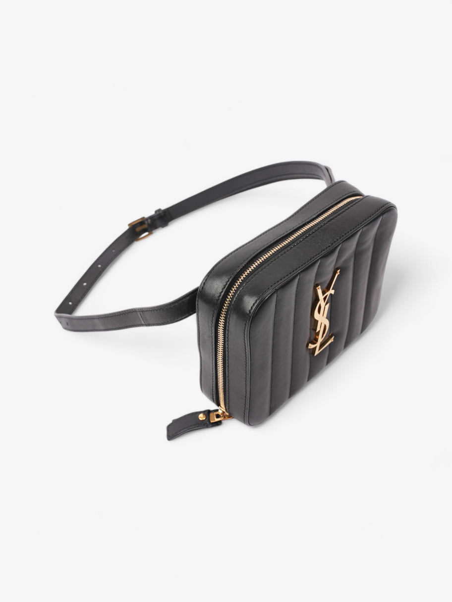 Saint Laurent Vicky Monogram Belt Bag Black Lambskin Leather Image 7