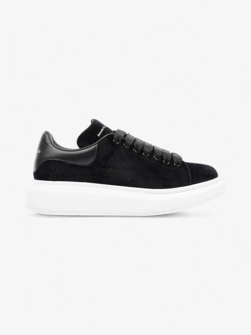  Alexander McQueen Oversized Sneakers Black Velvet EU 41 UK 7