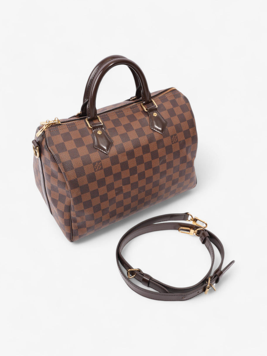 Louis Vuitton Speedy Bandoulière Damier Ebene Coated Canvas 30 Image 7