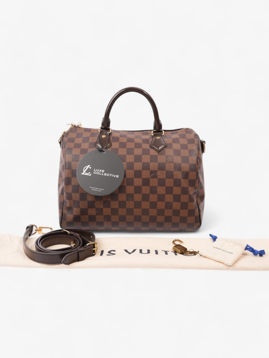 Louis Vuitton Speedy Bandoulière Damier Ebene Coated Canvas 30 Image 10