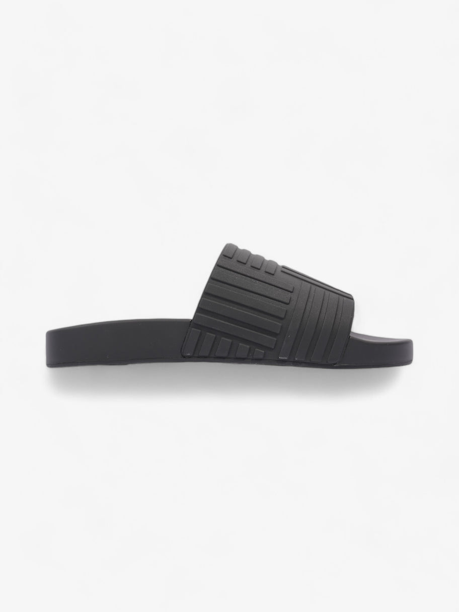 Bottega Veneta Resort Slides Black Rubber EU 42 UK 8 Image 1