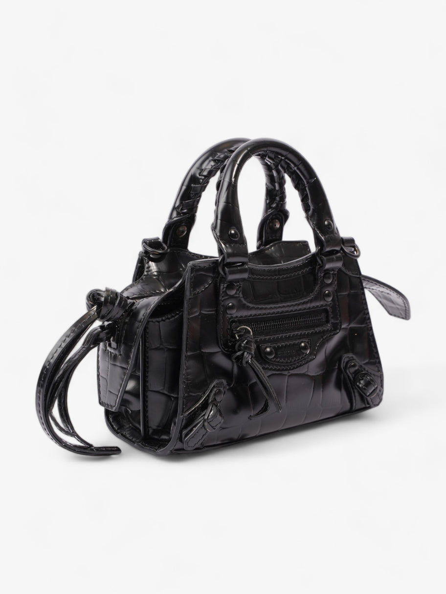 Neo Classic City Black Embossed Leather Nano Image 16