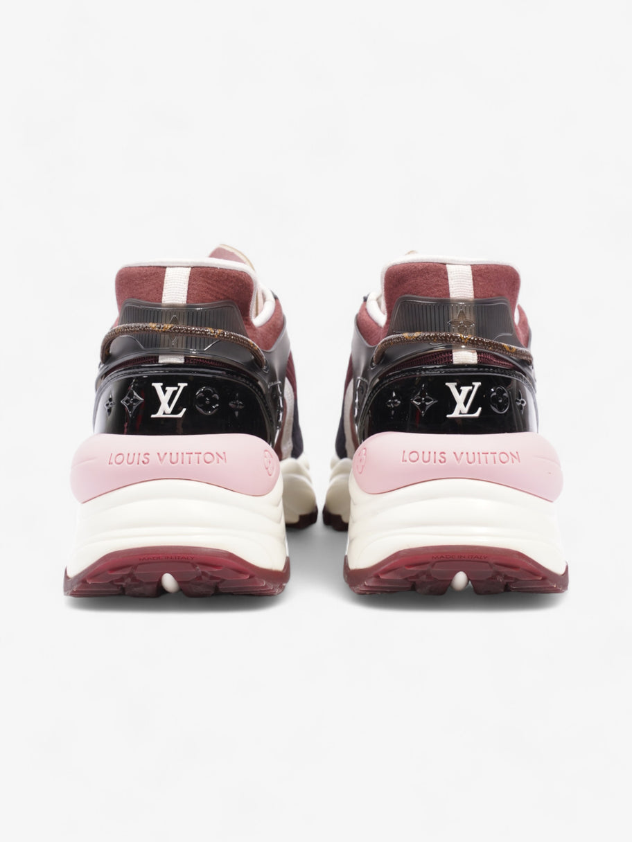 Louis Vuitton Run 55 Burgundy / Pink / Black Mesh EU 39 UK 6 Image 6