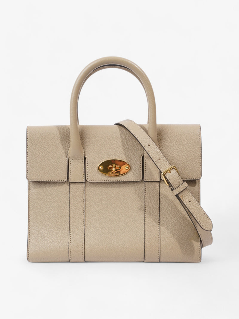  Mulberry Bayswater with Straps Beige Grained Leather