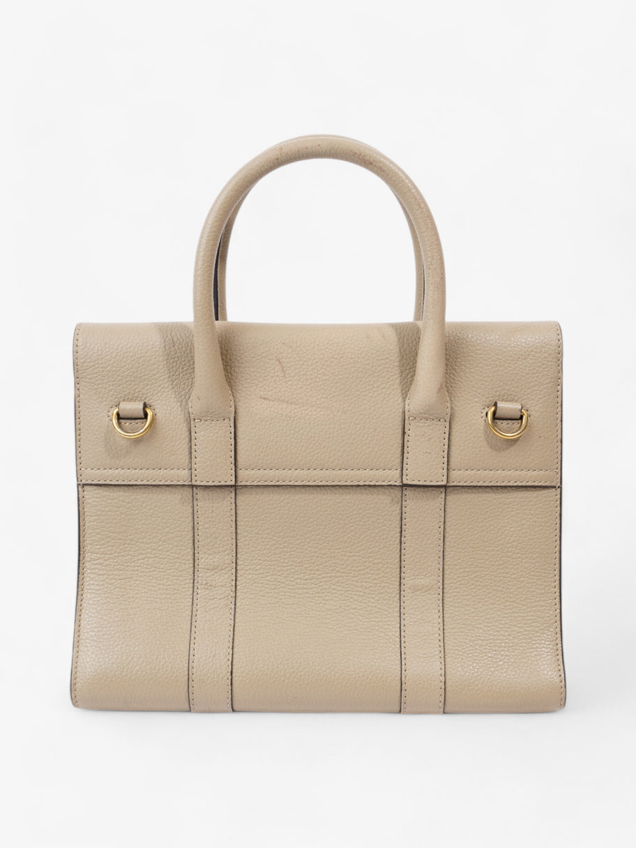 Mulberry Bayswater with Straps Beige Grained Leather Image 4