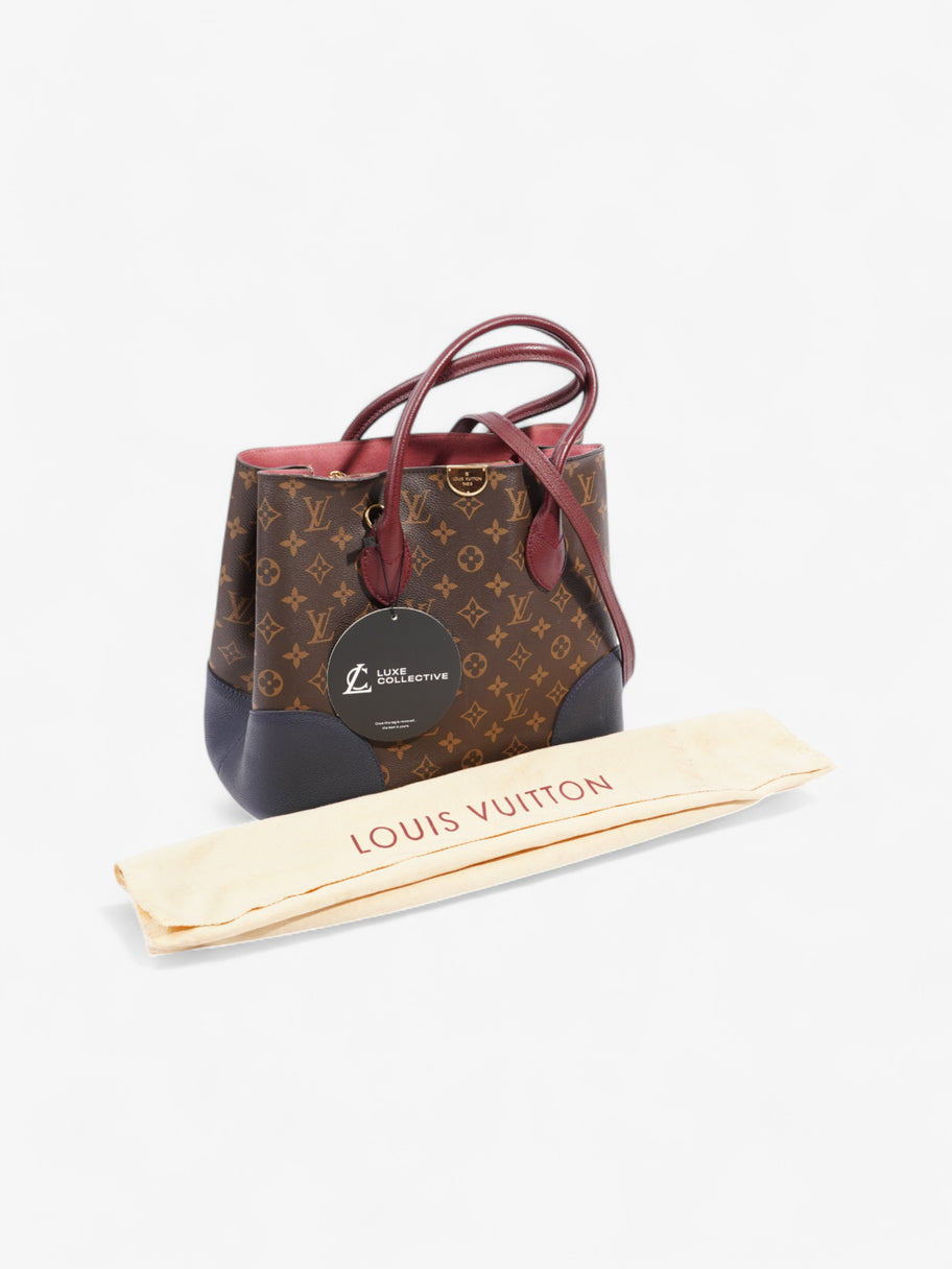 Louis Vuitton Flandrin Monogram / Navy Blue / Mauve Coated Canvas Image 11