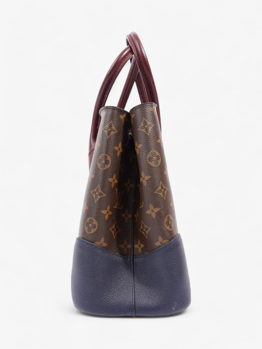 Louis Vuitton Flandrin Monogram / Navy Blue / Mauve Coated Canvas Image 3