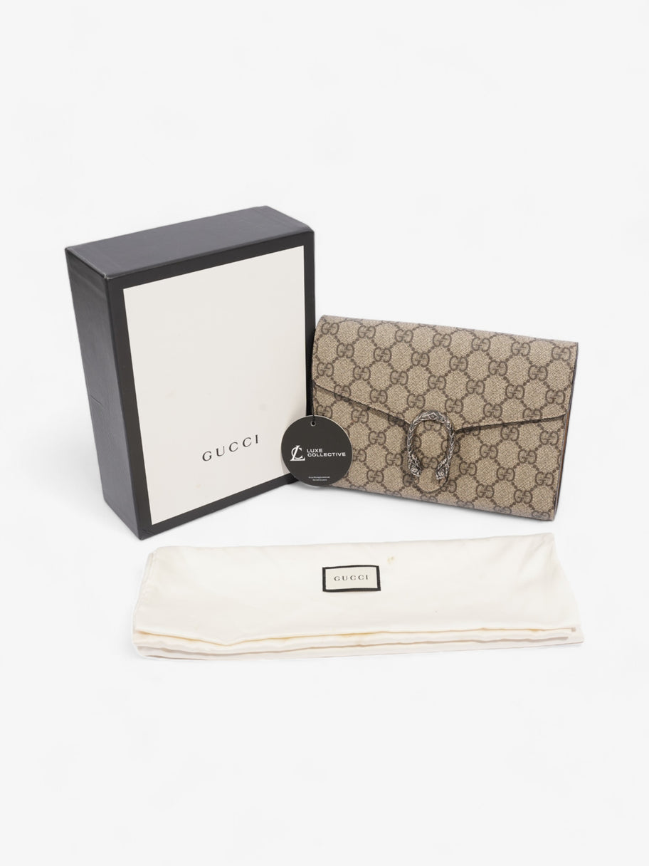 Gucci Dionysus Chain Wallet GG Supreme  Coated Canvas Image 9