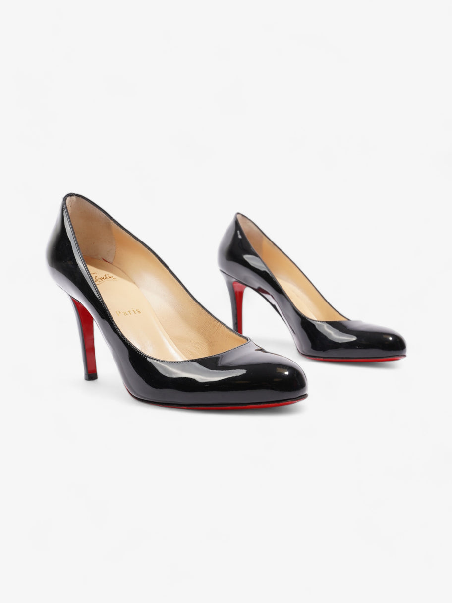 Christian Louboutin Fifille 85mm Black Patent Leather EU 39.5 UK 6.5 Image 2